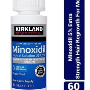 Kirkland Signature Minoxidil 5% Hair Treatment - Blue and White